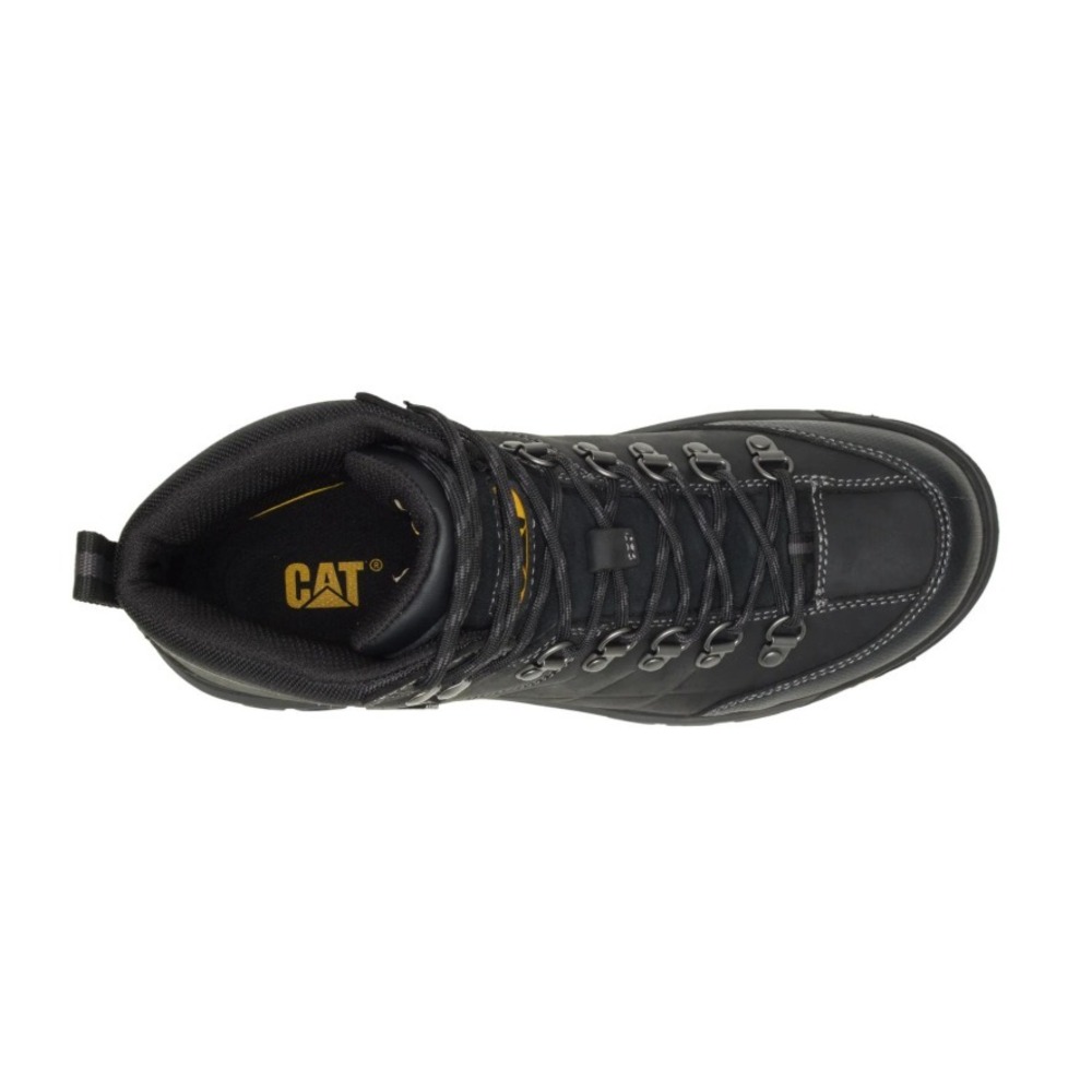 Caterpillar® CAT (Men's 12 M) Threshold™ Waterproof Work Boot in Black - $120 - Picture 9 of 10